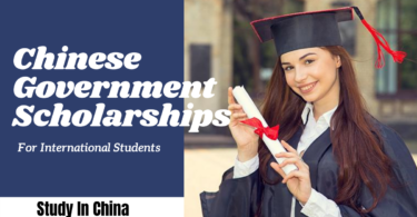 Chinese Government Scholarships