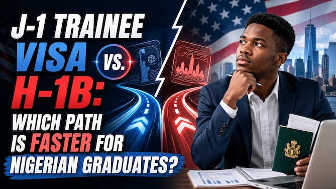 J-1 Trainee Visa vs. H-1B: Which Path is Faster for Nigerian Graduates?